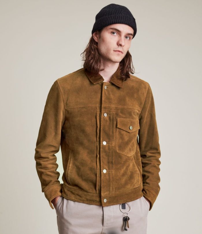 Ashbrook suede brown jacket for men - Image 2