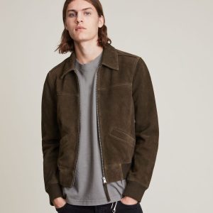 Halcrow suede brown jacket for men - Image 2