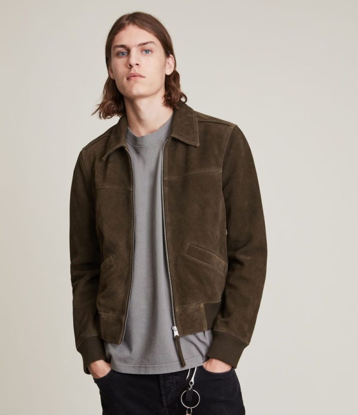 Halcrow suede brown jacket for men - Image 2