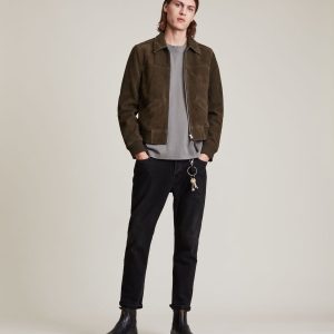 Halcrow suede brown jacket for men - Image 4