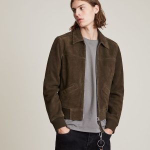 Halcrow suede brown jacket for men - Image 3