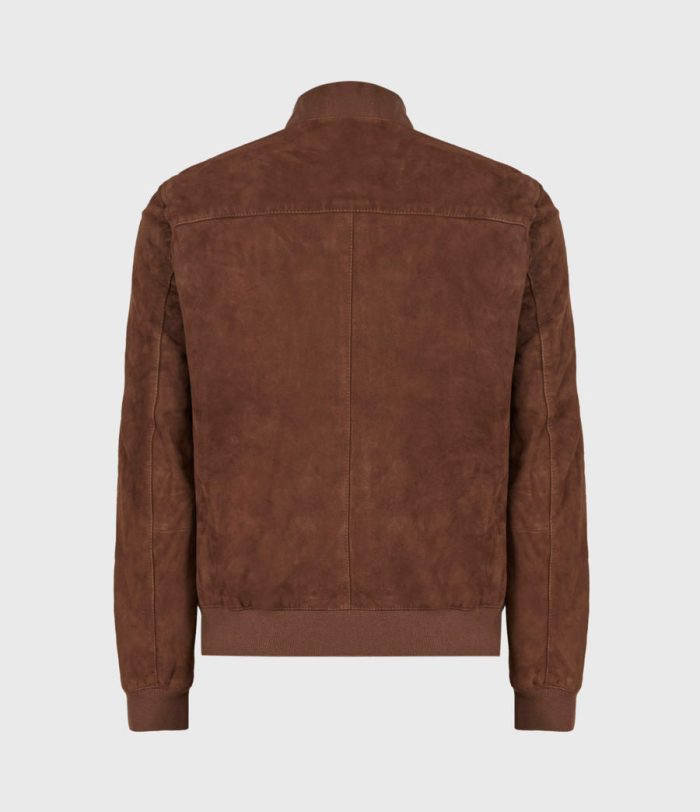 Kemble suede bomber brown jacket for men - Image 4
