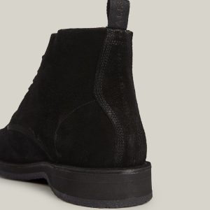 Mathias black suede boots for men - Image 3