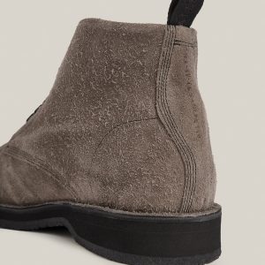 Mathias grey suede boots for men - Image 3