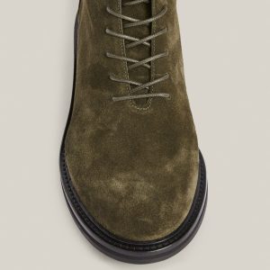 Misty brown suede boots for women