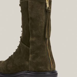 Misty brown suede boots for women - Image 3