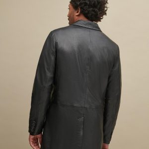 Eric double breasted black jacket for men - Image 3